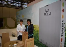 Stand de Uniq, marca de garantía de calidad para envases de cartón corrugado.
